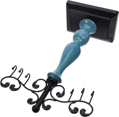 Sieraden Opbergsysteem - Hanger Display - Sieraden Organiseren - Verstelbare Kolommen - 38x25x12 cm - Zwart