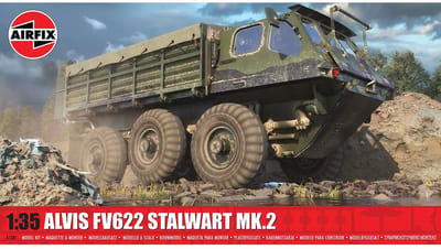 Airfix Modelbouwpakket Militaire voertuigen - 1381 Alvis FV622 Stalwart Mk.2 - Britse Amfibische Vrachtwagen Plastic - 1:35 - Modelbouw