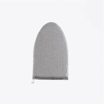 Strijkhandschoen - Stoomhandschoen - Kleding Stomen - Warmtebescherming - Eén maat - Grijs en wit