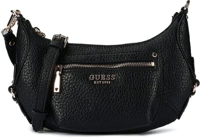 GUESS schoudertas Marsha Mini Crossbody Black zwart