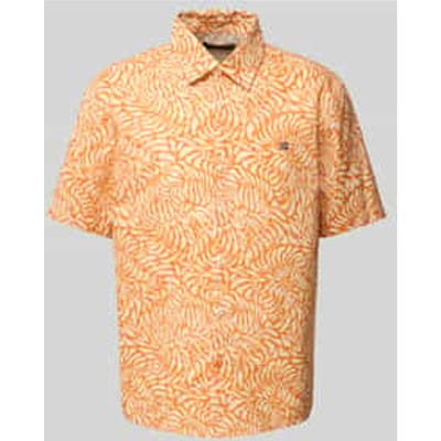 Slim fit vrijetijdsoverhemd met logostitching