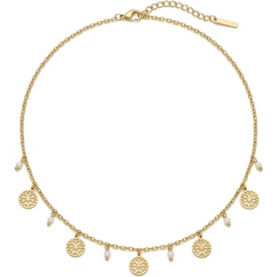 OTAZU Coin Necklace Gold Size: OS | Necklaces Outlet | Dames | Goud