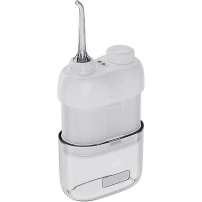 Elektrische Mini Mini Tandflosser Zakformaat Ultra Draagbare Mondreiniger Huishoudelijk Tandsteenverwijdering Water Tandflosser Tandflosser white