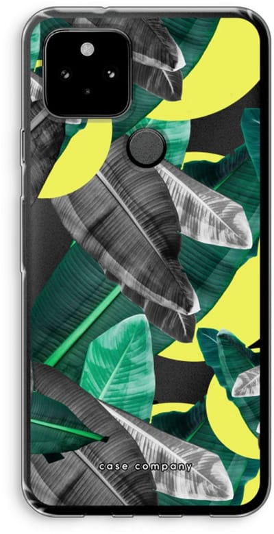 Case Company® - Hoesje geschikt voor Google Pixel 5 hoesje - Fantasie jungle - Soft Cover Telefoonhoesje - Bescherming aan alle Kanten en Schermrand