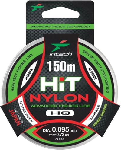 HIT LINE Nylon HQ - 0.203mm - 150m - 3.05kg - Hoogwaardige Nylon Vislijn - Geschikt voor Karper- Feeder- en Roofvissen