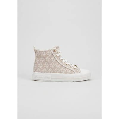 Michael Kors Evy High Top Vanilla Size: 40.5 | Sneakers Outlet | Dames | Beige