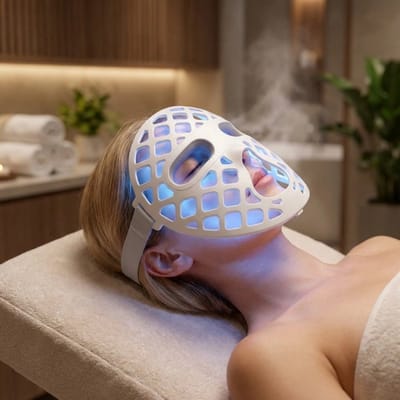 LED - Masker - Ultralicht voor lichttherapie - huidverbetering dmv licht