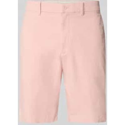 regular fit bermuda’s van katoenmix