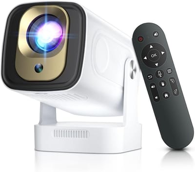 Nexvo® Draagbare beamer - Beamer - Projector - Mini Beamer - Wit - 20cm x 11cm x 10cm