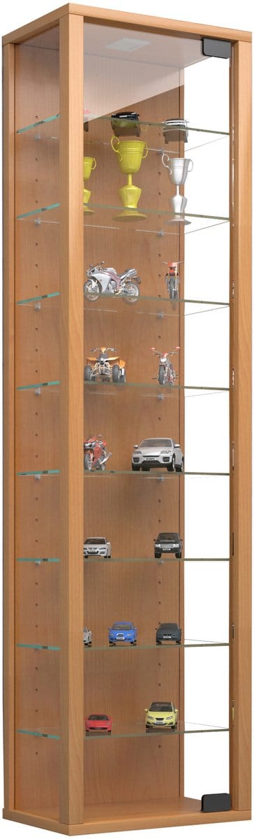 Wandvitrinekast Hangende vitrinekast Glazen vitrinekast Wandvitrinekast Glazen Stano Maxi