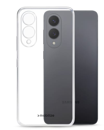 Mobilize Doorzichtig Hoesje geschikt voor Samsung Galaxy S25 Edge Telefoonhoesje Flexibel TPU | Mobilize Gelly Case Backcover | Doorzichtig Telefoonhoesje Galaxy S25 Edge | Galaxy S25 Edge Case | Back Cover - Transparant