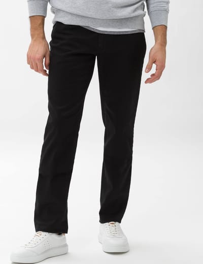 Brax Heren Broek  Style CADIZ, denim perma zwart, maat 30/32
