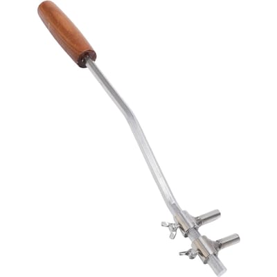 16.7in Roestvrij Staal Bonsai Tak Buigtool Verstelbare Bonsai Styling Buiger Sleutel met Houten Handvat voor Tuinieren white