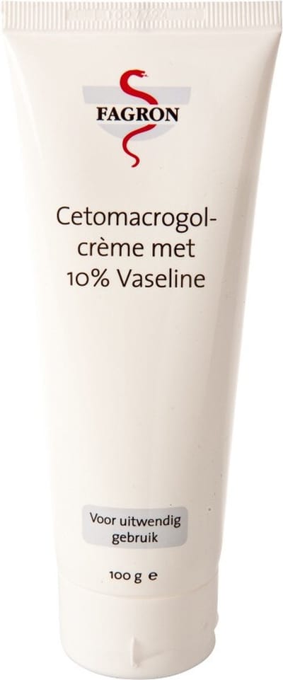 Fagron Cetomacrogolcrème 10% Vaseline - 100 gr