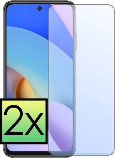 Screenprotector - 2 Stuks - Geschikt voor Xiaomi Redmi 10 2022 - Extra Sterk - Beschermglas - Gehard Glas - Tempered Glass - Screen Protector - Bescherm Cover