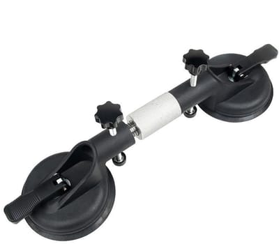 Zuignappen Zware Doeleinden - Tegellifter Vacuüm - Materiaal Verplaatsen - Robuuste Rubberen Grip - 44 x 17 x 13.4 cm