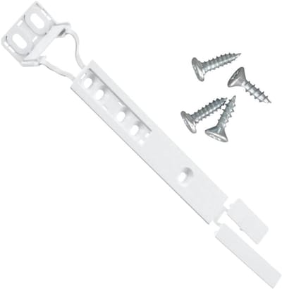 Deur Montagebeugel - Bevestigingsschuif Kit - Koelkast Reparatie - Specifieke Onderdelen - 12.6 cm - Grijs