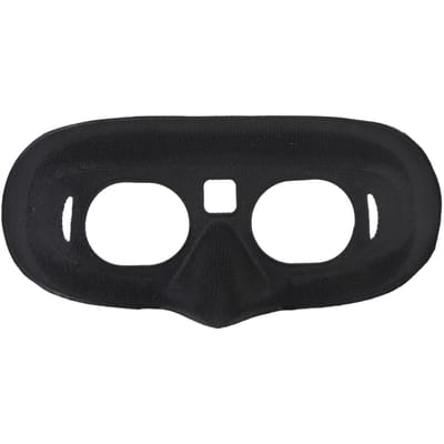 Housse Cushion pour Lunettes 2 Rembourrage en Mousse Éponge Housse de Protection pour Lentille Coussinet pour Yeux pour Drone AVATA black