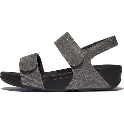 FitFlop Lulu adjustable shimmerlux back-strap sandals