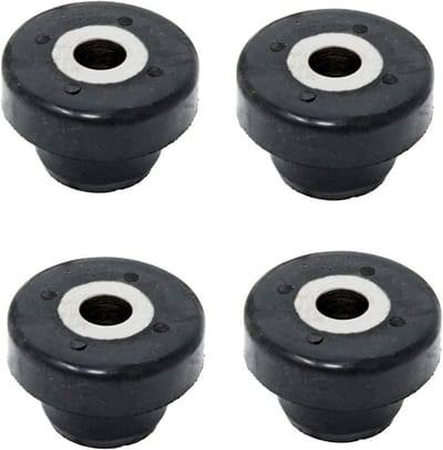 Trillingsdemper set van 4 voor diverse loaders en graafmachines