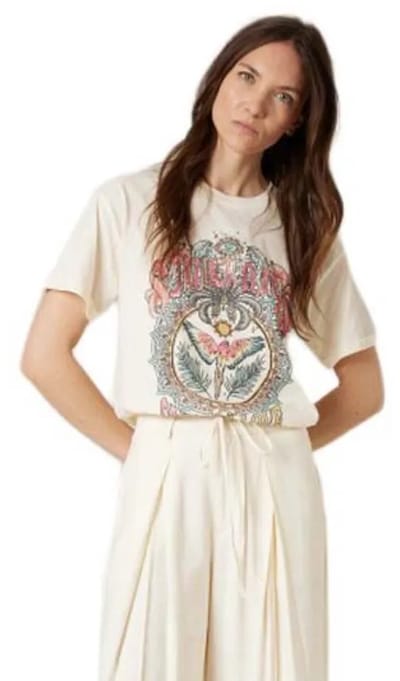 Deeluxe Summdays T-shirt Met Korte Mouwen Beige L Vrouw