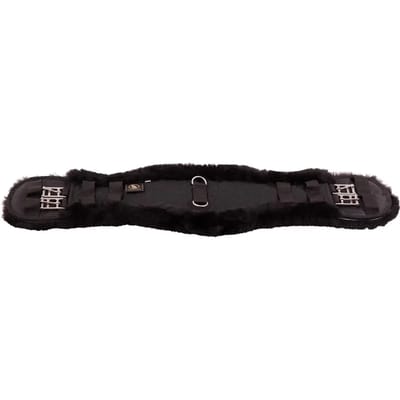 Br Dressuursingel Br Anatomic Schapenvacht Zwart-zwart