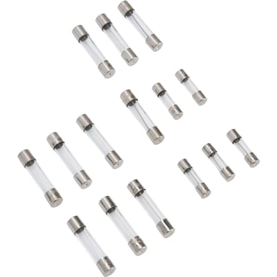 250 Stuks Glas Zekering Doos Auto Snel Smeltende Buis Assortimentskit 15 Soorten Specificaties 1?20A 250V white