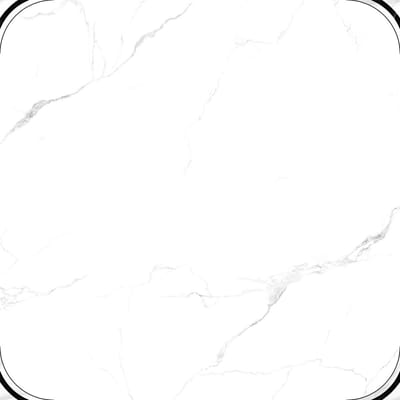 24Supply Plaktegels - Vloer - 10 Stuks - Glans - Marmer - Wit - 30x30cm