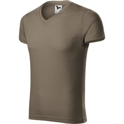 T-shirt met V-hals Malfini Slim 146