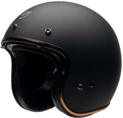 MOTOBLOUZ ELEMENT EVO Scooterhelm - Motorhelm - Jet Helm voor Vespa, Scooter, Motor Brommer & Snorfiets - Zwart - XL