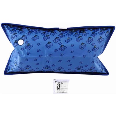 Coussin de refroidissement épais pour la maison et les voyages (55*35cm Bleu foncé)