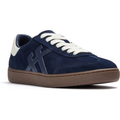 FitFlop De Dash FF herensneakers van suède met T-neus DONKERBLAUW - Maat 41