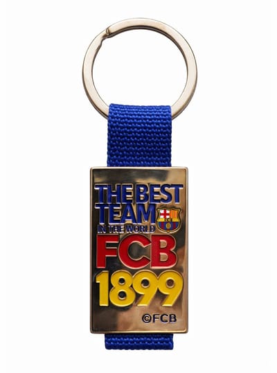 FC Barcelona sleutelhanger The Best