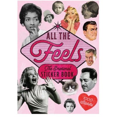 All The Feels - Ransom Note Sticker Book - Luke Herriott