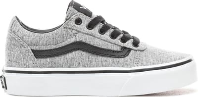Vans Yt Ward Jongens Sneakers - (Textile) Light Gray/Whit