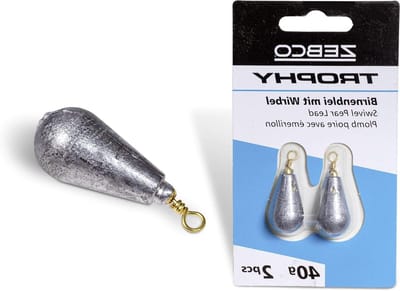 Zebco Kwaliteit Trophy perenlood vislood loodloodloodloodhengelaccessoires diverse, 20 g