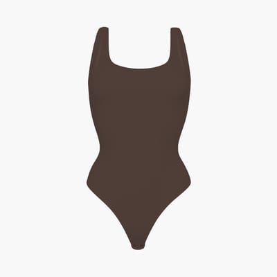 cfab - Lage rug - Bruin - XS - Corrigerende Body - Naadlos - corrigerend ondergoed dames