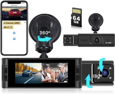Dashcam Auto – Auto Camera – Dashcam - Continue opname