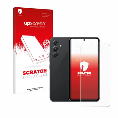 upscreen - Screenprotector voor Samsung Galaxy A54 5G (Voor+Camera) - Folie Beschermfolie transparant