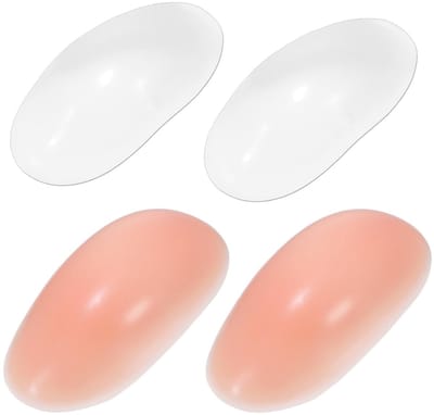 Dailygoods- Schouderpads zelfklevend - 4 stuks - Antislip - Onzichtbaar - Schoudervullingen voor dames - Wasbaar en herbruikbaar