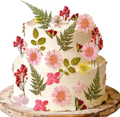 Wildflower Cake topper wild flowers decoration baby in bloom - ShopVlot