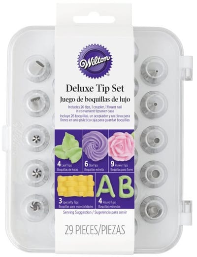 Wilton Deluxe Decoratie Spuitmondjes set/29