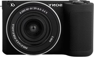 Zachte Siliconen Beschermhoes voor Sony ZV-E10 II Digitale Camera - Schokbestendig, Antislip en Krasbestendig Ontwerp voor Verbeterde Grip