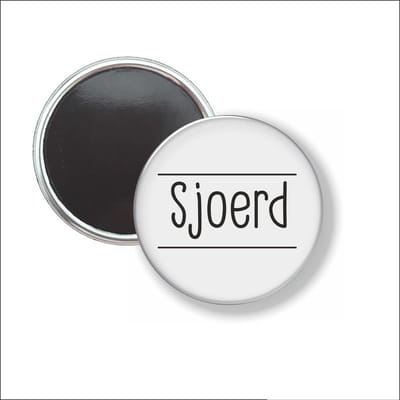 Button Met Magneet 58 MM - Sjoerd - NIET VOOR KLEDING