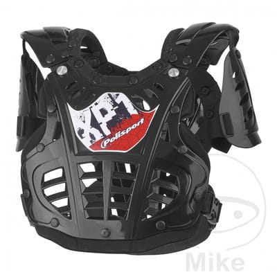 Protection pare pierre enfant Polisport XP1 taille unique noir pour moto pour motocross
