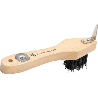 Borstels voor paard + Hoefkrabber HorseGuard Magnet