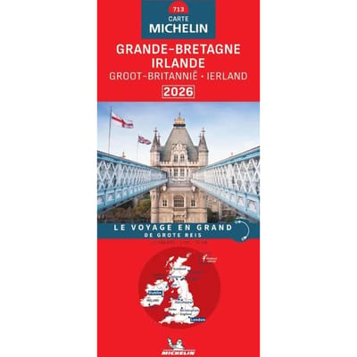 Michelin Wegenkaart 713 Groot-Brittanië 2026 - Nationale Kaarten Michelin