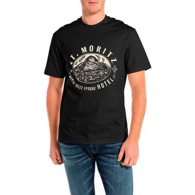 Replay M3281 .000.23608p T-shirt Met Korte Mouwen Zwart S Man