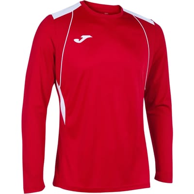 Joma Championship Vii T-shirt Met Lange Mouwen Rood 7-8 Years Jongen