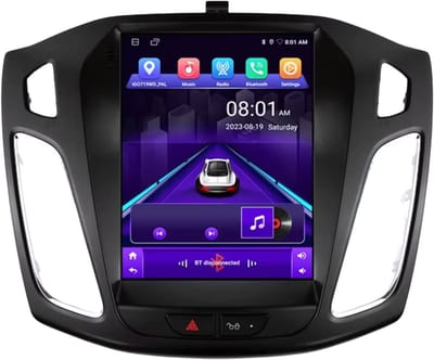Autoradio met bluetooth - Carplay - Voor Ford Focus 3 MK3 (2011-2019) - Geschikt voor Apple en Android - Stereo - Navigatie - Navigatiesysteem auto - 1GB 16GB